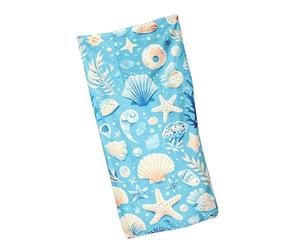 kivrimlarv Sac de serviette de plage 2 en 1 - Absorbant à séchage rapide convertible pour voyage | Drap de bain pliable et résistant au sable, sac à bandoulière pliable, équipement de natation