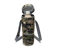 kivrimlarv Sac fourre-Tout Isotherme pour vin - Portable - Pliable - pour Transporter du vin ou de l'alcool fêtes avec facilité et Style (1 pièce), Camouflage, Refer to Description, Unisexe
