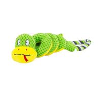 kivrimlarv Squeaky Dog Toys, Interactive Puppy Toys, Chew Resistant Plush Pet Squeaky Rope, Teething Training Exercise Toy, Safe Hygiene for Dogs, Plaything, 15.75x4.33 inches