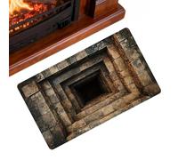 kivrimlarv Tapis d'Illusion 3D | Design Fissure Plancher - Illusion de Tapis avec Trou | pour Salon, Chambre, Jardin, Intérieur, Extérieur, Salle de Bain, Toilettes et Appartement