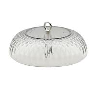 kivrimlarv Transparent Bird Feeder Baffle - Full Protection Dome with Durable Material, Outdoor Birdwatching Station Accessory for Garden Yard Backyard Porch Patio Feeding Bird Control