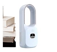 kivrimlarv Ventilateur De Table Sans Pales,Brasseur D'air Portatif À 3 Vitesses,Ventilateur Silencieux Sans Pales | Bureau, Salon, Chambre, Voyage, Camping, Extérieur, Voiture, Dorm, Camping-Car