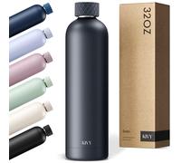 KIVY Bouteille d'eau isotherme en acier inoxydable de 946 ml [étanche] froide jusqu'à 24 heures, chaude jusqu'à 18 heures - Bouteille d'eau isotherme en acier inoxydable - Bouteille d'eau isotherme