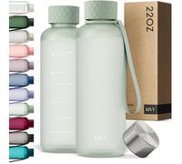 KIVY Gourde Tritan 650 ml [Sans BPA] Étanche & Lavable au Lave-Vaisselle - Bouteille d’Eau pour Enfants & Adultes - Gourde Sport Petite - Tritan Compatible Eau Pétillante - Bouteille 650 ml