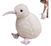 Kiwi Bird Doudou - Peluche Petit oiseau Kiwi, Figurine de décoration intérieure douce mignonne | Jouet en peluche d'oiseaux réels pour Noël, anniversaire, vacances, fête, Halloween