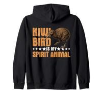 Kiwi Bird is My Spirit Animal Kiwi de Nouvelle-Zélande Sweat à Capuche
