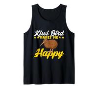 Kiwi Bird Makes Me Happy Kiwi de Nouvelle-Zélande Débardeur