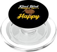 Kiwi Bird Makes Me Happy Kiwi de Nouvelle-Zélande PopSockets PopGrip pour MagSafe