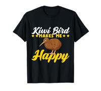 Kiwi Bird Makes Me Happy Kiwi de Nouvelle-Zélande T-Shirt