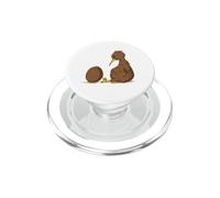 Kiwi Bird Regarde Un Kiwi Fruit dans Wonder PopSockets PopGrip pour MagSafe