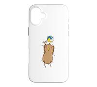 Kiwi Bird Volleyball et Kiwi Fruit Coque pour iPhone 16 Plus
