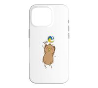 Kiwi Bird Volleyball et Kiwi Fruit Coque pour iPhone 16 Pro