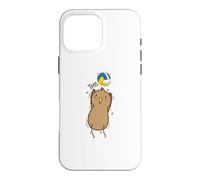 Kiwi Bird Volleyball et Kiwi Fruit Coque pour iPhone 16 Pro Max