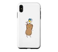 Kiwi Bird Volleyball et Kiwi Fruit Coque pour iPhone XS Max