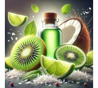Kiwi Cascade - Concentré d'arôme kiwi-citron vert-noix de coco - Vegan - Sasami - 10ml