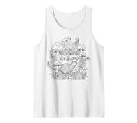 Kiwi de Nouvelle-Zélande Doodle Maori Haka | Oeuvre de Rugby de la Nouvelle-Zélande Débardeur