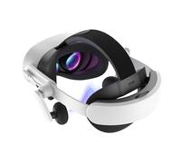 KIWI design Audio Sangle de Tête avec Batterie pour Meta Quest 3/3S, K4 Duo Casque DualFast à Chargement Rapide Accessoires VR au Design Équilibré pour Un Son Amélioré et Un Temps de Jeu Prolongé