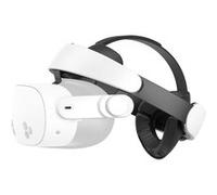 KIWI design H4 Halo Comfort Sangle de Tête Compatible avec Meta Quest 3S/Quest 3 Blanc