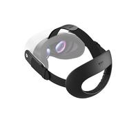 KIWI design K4 Flex Sangle Tête Confort pour Meta Quest 3/3S, Sangle Elite Réglable avec Mousse PU pour Confort et Immersion de Jeu VR Améliorés (sans Batterie)