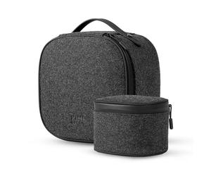 KIWI design P4 Ensemble d'Étuis de Transport Portables en Deux Parties Adapté avec Les Meta Quest 3S/Quest 3/Quest 2/Vision Pro et Les Manettes Touch, Non Adapté aux Sangles Elite/Halo ou à Batterie