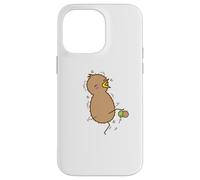 Kiwi Jouant au Football avec Kiwi Bird and Fruit Coque pour iPhone 14 Pro Max