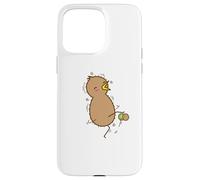 Kiwi Jouant au Football avec Kiwi Bird and Fruit Coque pour iPhone 15 Pro Max