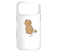 Kiwi Jouant au Football avec Kiwi Bird and Fruit Coque pour iPhone 17 Pro Max