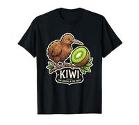 Kiwi L'Animal Et L'Oiseau Fruit Nouvelle-Zélande T-Shirt Graphique avec Valeur