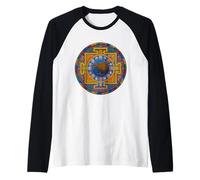 Kiwi Mandala Tribal Ornement Manche Raglan