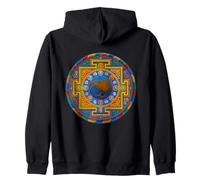 Kiwi Mandala Tribal Ornement Sweat à Capuche