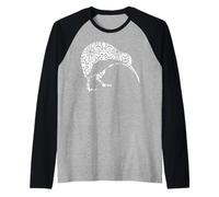 Kiwi Maori Tribal Aboriginal Nouvelle-Zélande Bird Art Manche Raglan