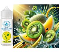 Kiwi Melon Aigre-Doux - Kiwi Melon Miel Citron Concentré Saveur - Végétalien - Sasami - 100ml