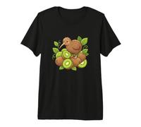 Kiwi Oiseau Fruit Nature Animal Nouvelle-Zélande T-Shirt Haut de Gamme