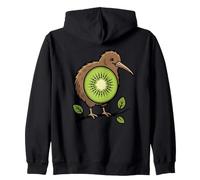 Kiwi Oiseau Fruit Nouvelle-Zélande Faune Nature Sweat à Capuche