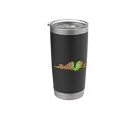 Kiwi oiseau tranché comme un kiwi Gobelet isotherme en acier inoxydable double paroi