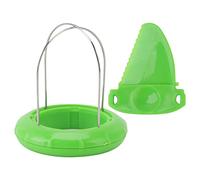 Kiwi Peeler Mango Peeler Fruit Cutter en acier inoxydable Portable Kiwi Mango Peeler Diegring Tool for Fruit Lovers Gadgets Gadgets BPA Plastic 5x7x7cm