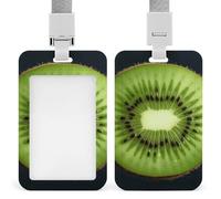 Kiwi - Porte-badge vertical avec cordon de suspension, multi-usage pour bureau, enseignant, infirmière