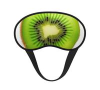 Kiwi Slice Masque de sommeil doux et confortable pour les yeux pour homme et femme Pour voyage, yoga, sieste, travail