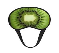 Kiwi Slice Masque de sommeil doux et confortable pour les yeux pour homme et femme Pour voyage, yoga, sieste, travail