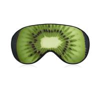 Kiwi Slice Masque de sommeil pour les yeux pour homme et femme Masque de sommeil occultant amusant Masque de sommeil mignon