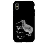Kiwi Talk Kiwi to me Love Nouvelle-Zélande Voyage Enfants Femmes Hommes Coque pour iPhone X/XS