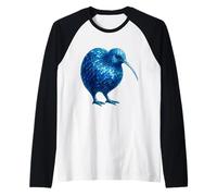 Kiwi vitrail Bleu Manche Raglan