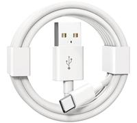 KiwiBird Câble USB vers USB C carplay chargeur cable 1m nylon tressé type C charge pour voiture compatible avec iPhone 16 15 Plus Pro Max, iPad Pro Air, iPad mini 6, Android auto, Galaxy S24 S23