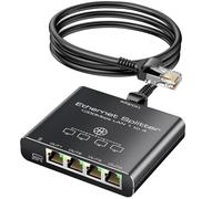 KiWiBiRD multiprise ethernet, repartiteur Cable ethernet rj45, 1000 Mbps