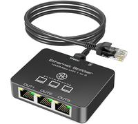 KiWiBiRD multiprise ethernet, repartiteur Cable ethernet rj45, 3 Ports