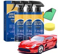Kiwient Car Coating Spray, Advanced Car Quick-Acting Coating Agent Spray, 3 in 1 High Protection Quick Effect Coating Agent for Cars (3pcs)