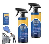 Kiwient Car Coating Spray, Indicatek Coating Agent Spray, 2025 New Quick Effective Coating Sprays, 3 in 1 High Protectquick CarCoatingspray, Advanced Cars Quick-Acting Coatin Agent Sprays (2-pcs)