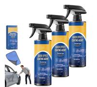 Kiwient Car Coating Spray, Indicatek Coating Agent Spray, 2025 New Quick Effective Coating Sprays, 3 in 1 High Protectquick CarCoatingspray, Advanced Cars Quick-Acting Coatin Agent Sprays (3-pcs)