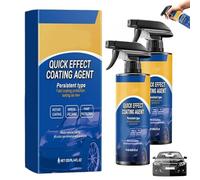 Kiwient Car Coating Spray, Shine & Lasting Protection Quick Effect Coating Agent Spray, Versatile Oil Film Emulsion Cleaner & Waterless for Cars Enthusiasts (2pcs)