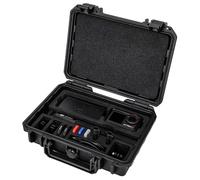 KIWIFOTOS Osmo Action 5 Pro Étui rigide étanche pour DJI Osmo Action 5 Pro 4 3 Adventure Combo accessoires, sac d'extérieur pour voyage, étui pour appareil photo avec 3 étuis pour cartes MicroSD